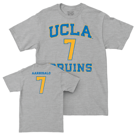 UCLA Women's Basketball Sport Grey Player Tee   - Elina Aarnisalo