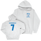 UCLA Women's Basketball White Smiley Joe Hoodie   - Elina Aarnisalo