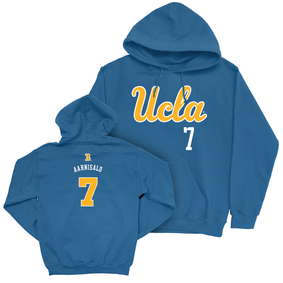 UCLA Women's Basketball Blue Script Hoodie   - Elina Aarnisalo