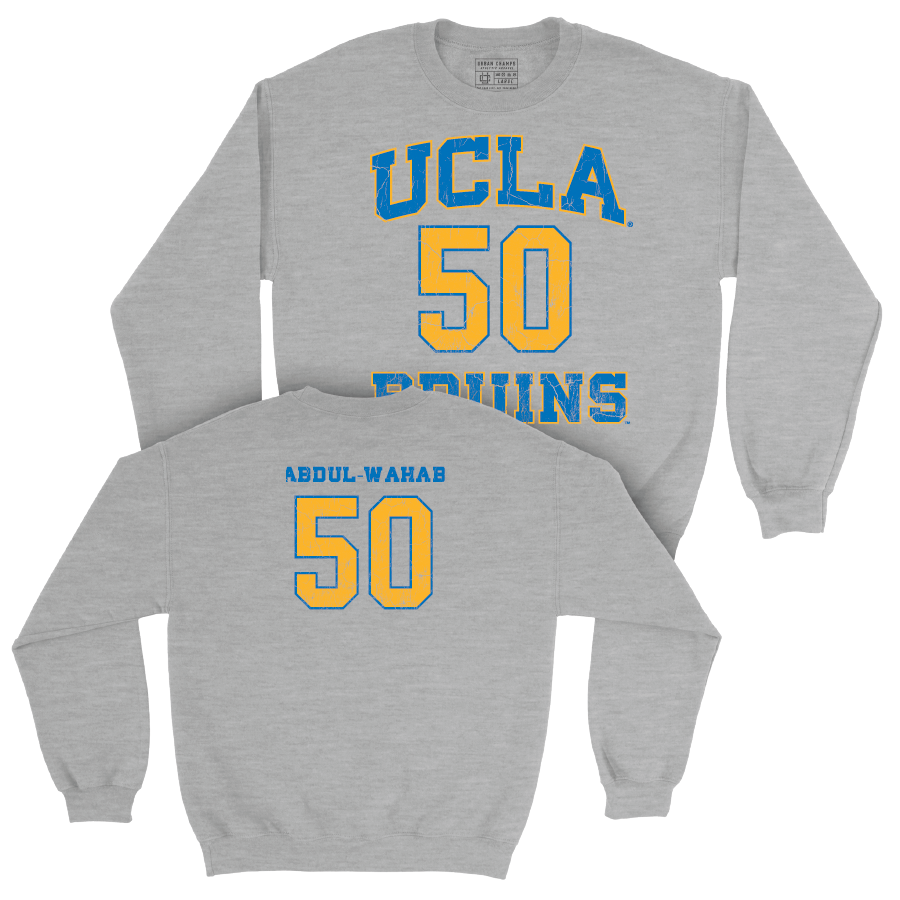 UCLA Football Sport Grey Player Crew  - Salem Abdul-Wahab