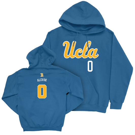 UCLA Women's Volleyball Blue Script Hoodie   - Hazel Alevok