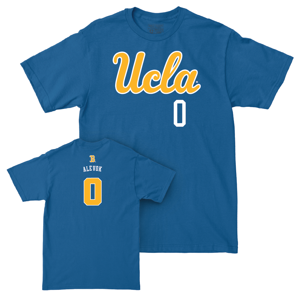 UCLA Women's Volleyball Blue Script Tee   - Hazel Alevok