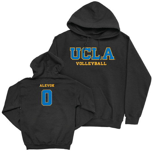 UCLA Women's Volleyball Black Wordmark Hoodie   - Hazel Alevok