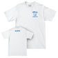 UCLA Women's Gymnastics White Smiley Joe Comfort Colors Tee  - Ciena Alipio