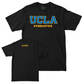 UCLA Women's Gymnastics Black Wordmark Tee  - Ciena Alipio