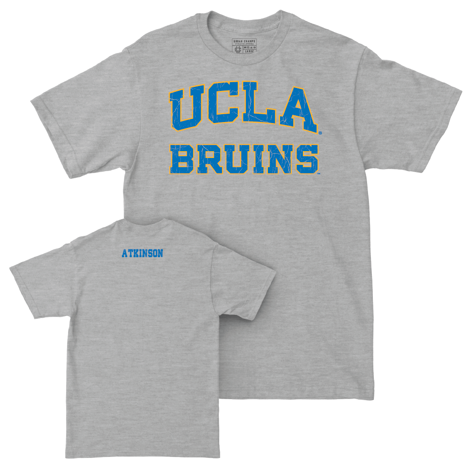 UCLA Women's Rowing Sport Grey Player Tee   - Anne Atkinson