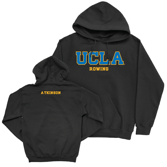 UCLA Women's Rowing Black Wordmark Hoodie   - Anne Atkinson