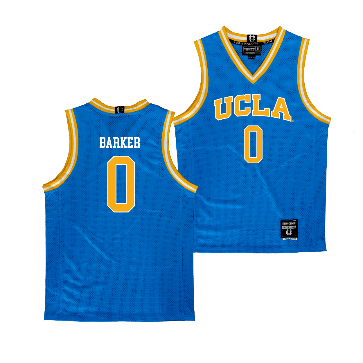 UCLA Women's Basketball Blue Jersey   - Janiah Barker