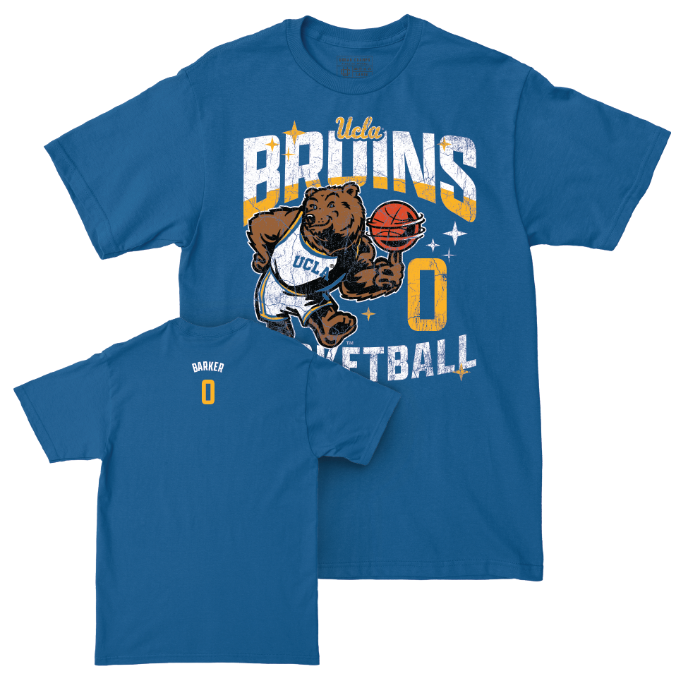 UCLA Women's Basketball Blue Joe Bruin Tee   - Janiah Barker