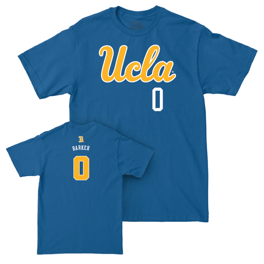 UCLA Women's Basketball Blue Script Tee   - Janiah Barker