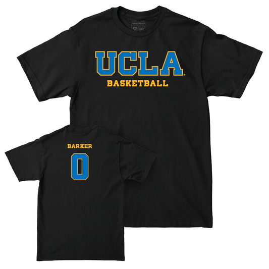 UCLA Women's Basketball Black Wordmark Tee   - Janiah Barker