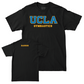 UCLA Women's Gymnastics Black Wordmark Tee  - Sydney Barros