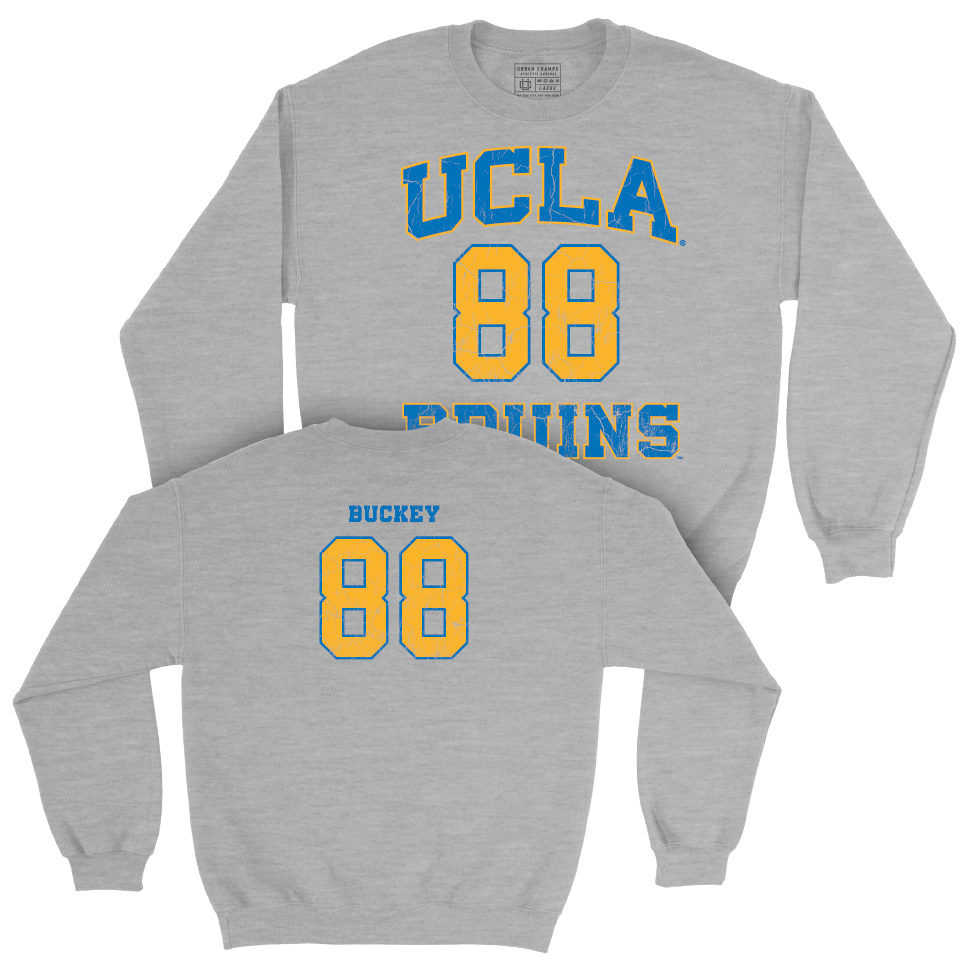 UCLA Football Sport Grey Player Crew  - Grant Buckey