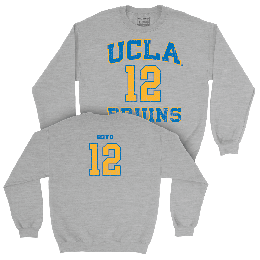 UCLA Women's Beach Volleyball Sport Grey Player Crew  - Maggie Boyd