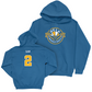 UCLA Women's Basketball Blue Palm Tree Hoodie   - Avary Cain