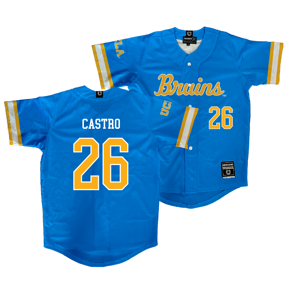 UCLA Softball Blue Jersey  - Jayla Castro