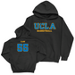 UCLA Men's Basketball Black Wordmark Hoodie  - Skyy Clark