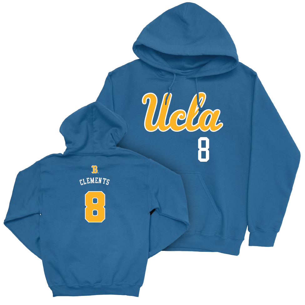 UCLA Softball Blue Script Hoodie  - Jessica Clements