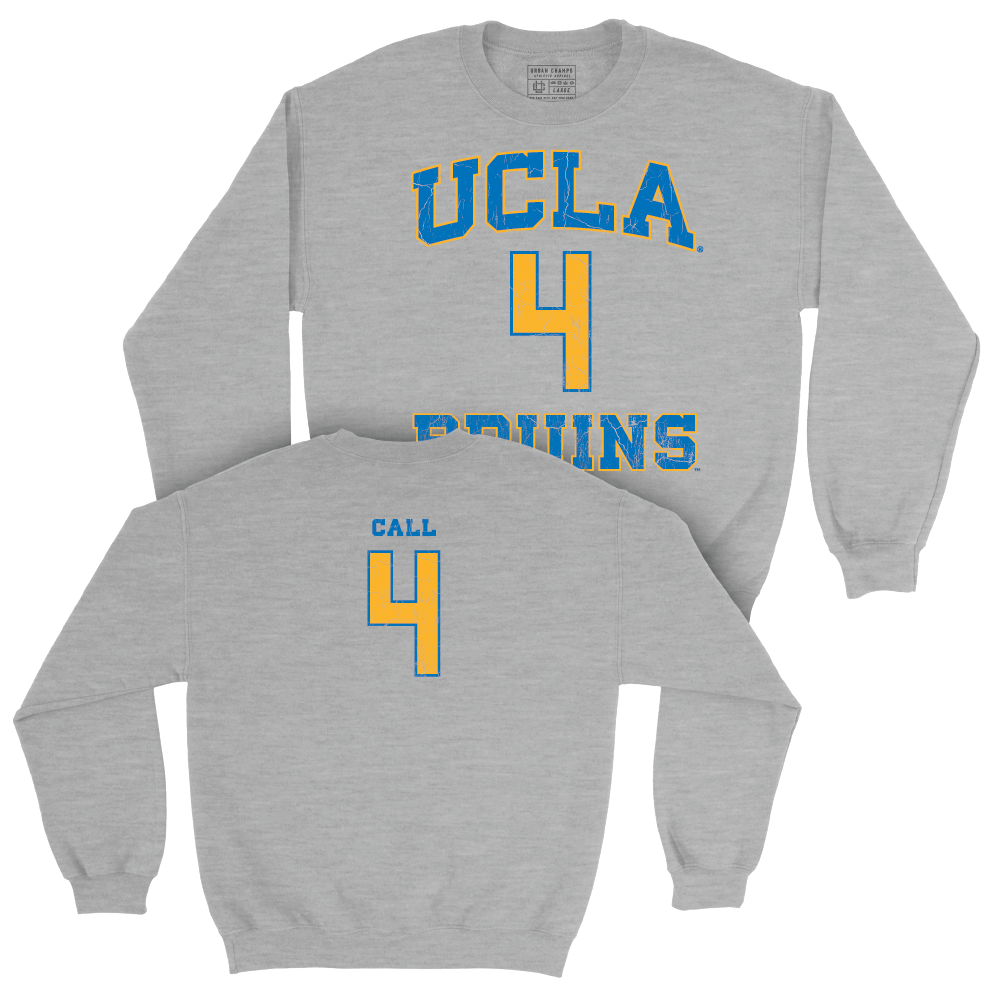 UCLA Baseball Sport Grey Player Crew  - Phoenix Call