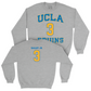 UCLA Men's Basketball Sport Grey Player Crew  - Eric Dailey Jr.