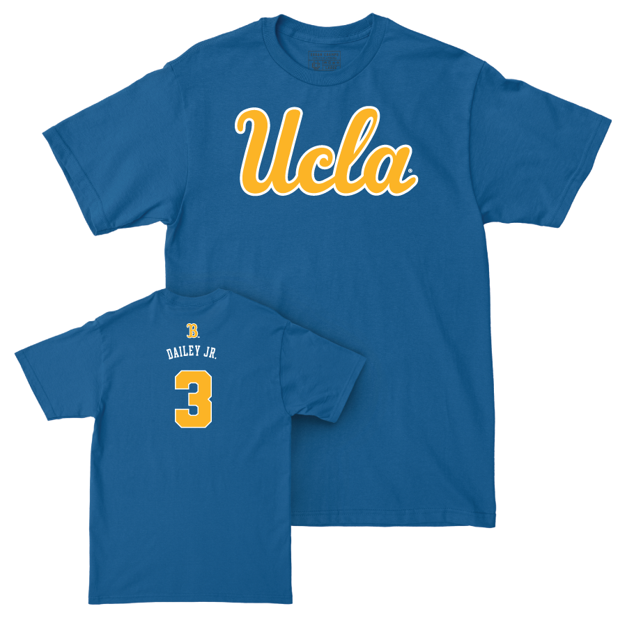 UCLA Men's Basketball Blue Script Tee  - Eric Dailey Jr.