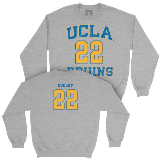 UCLA Women's Basketball Sport Grey Player Crew   - Kendall Dudley