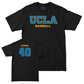 UCLA Baseball Black Wordmark Tee  - Cashel Dugger