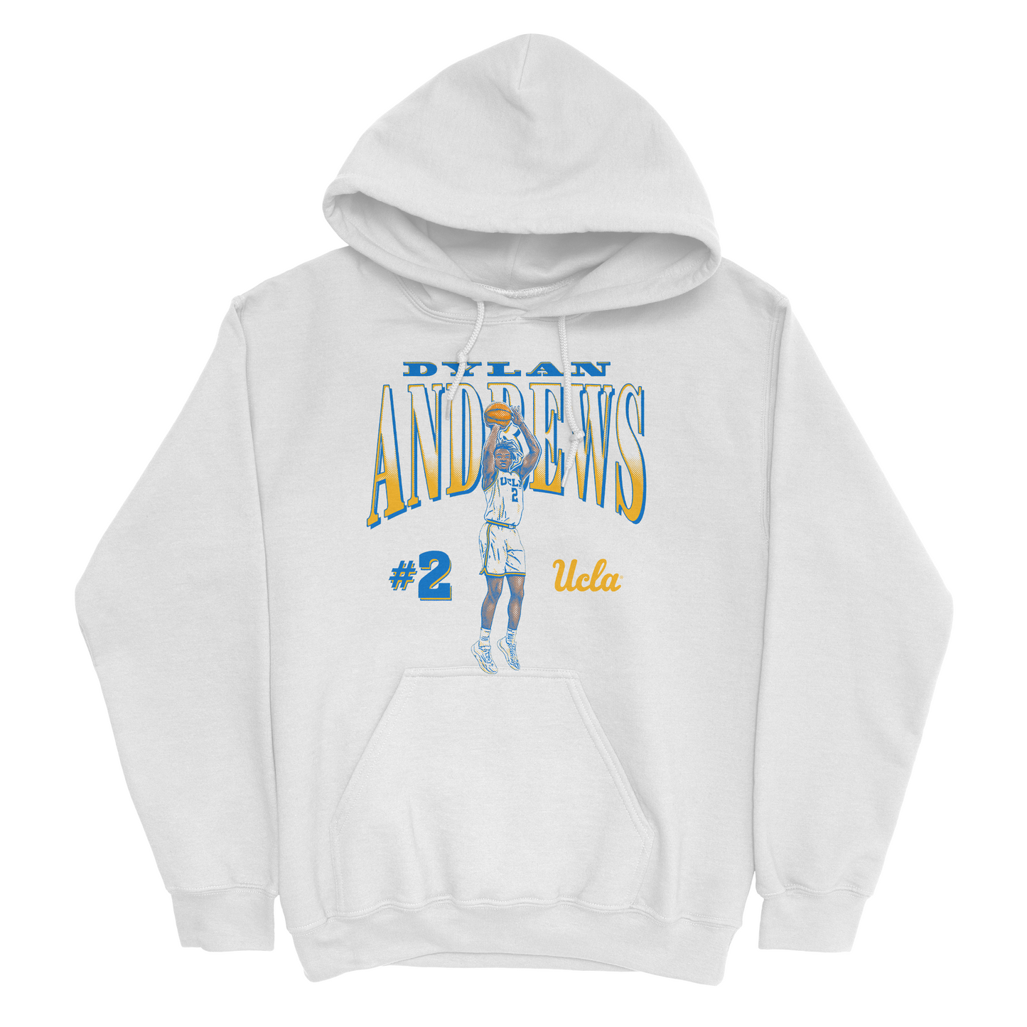 EXCLUSIVE RELEASE: Dylan Andrews Jumpshot White Hoodie