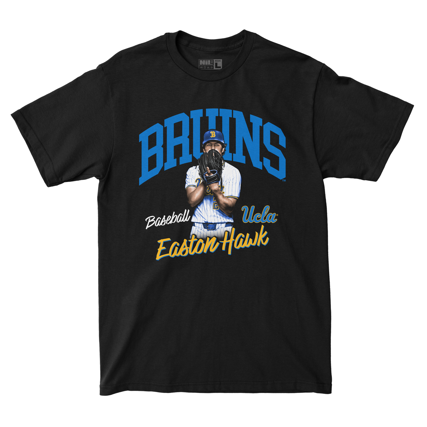 EXCLUSIVE RELEASE: Easton Hawk Illustrated Black Tee