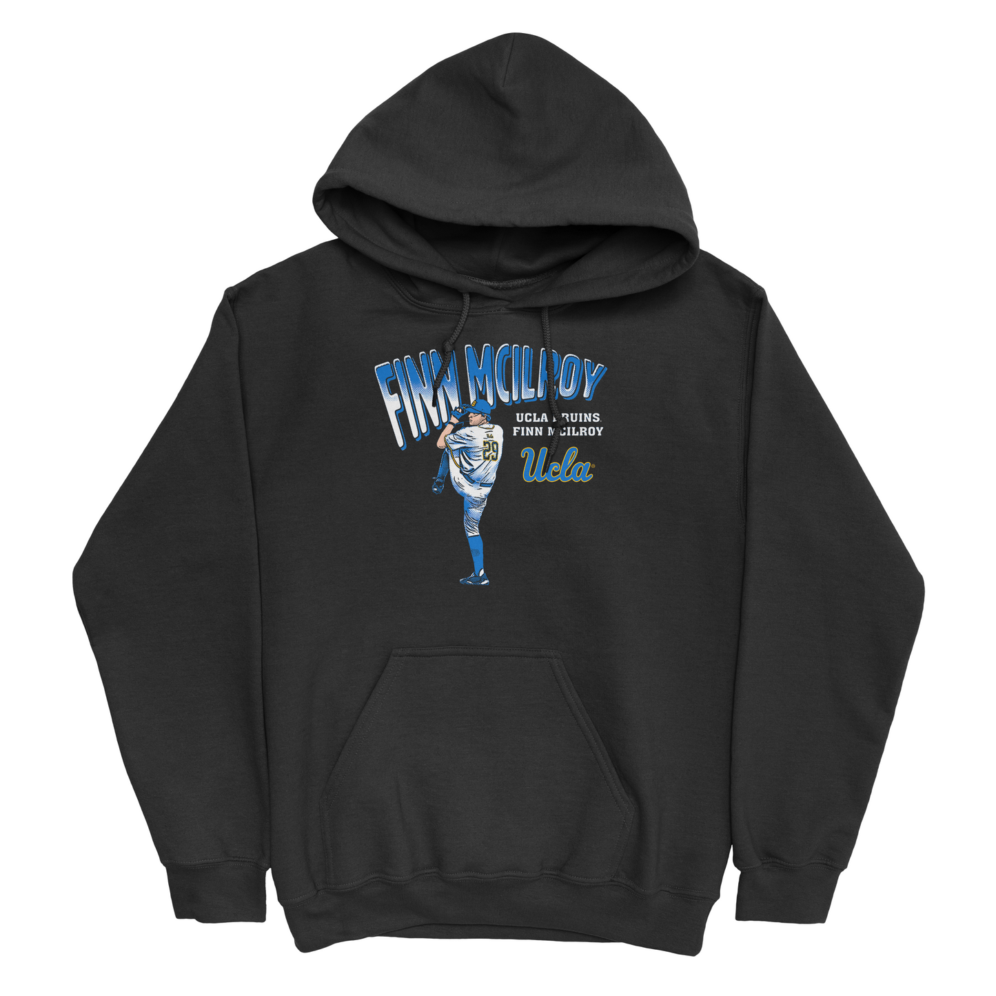 EXCLUSIVE RELEASE: Finn McIlroy Illustrated Black Hoodie
