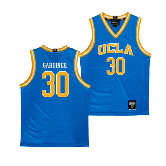 UCLA Women's Basketball Blue Jersey   - Timea Gardiner