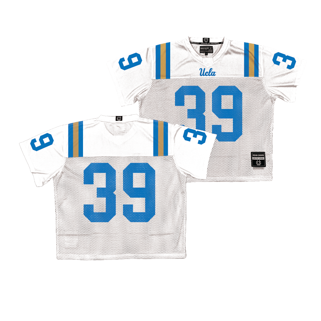 UCLA Throwback Football Jersey - Black Glessner | #39