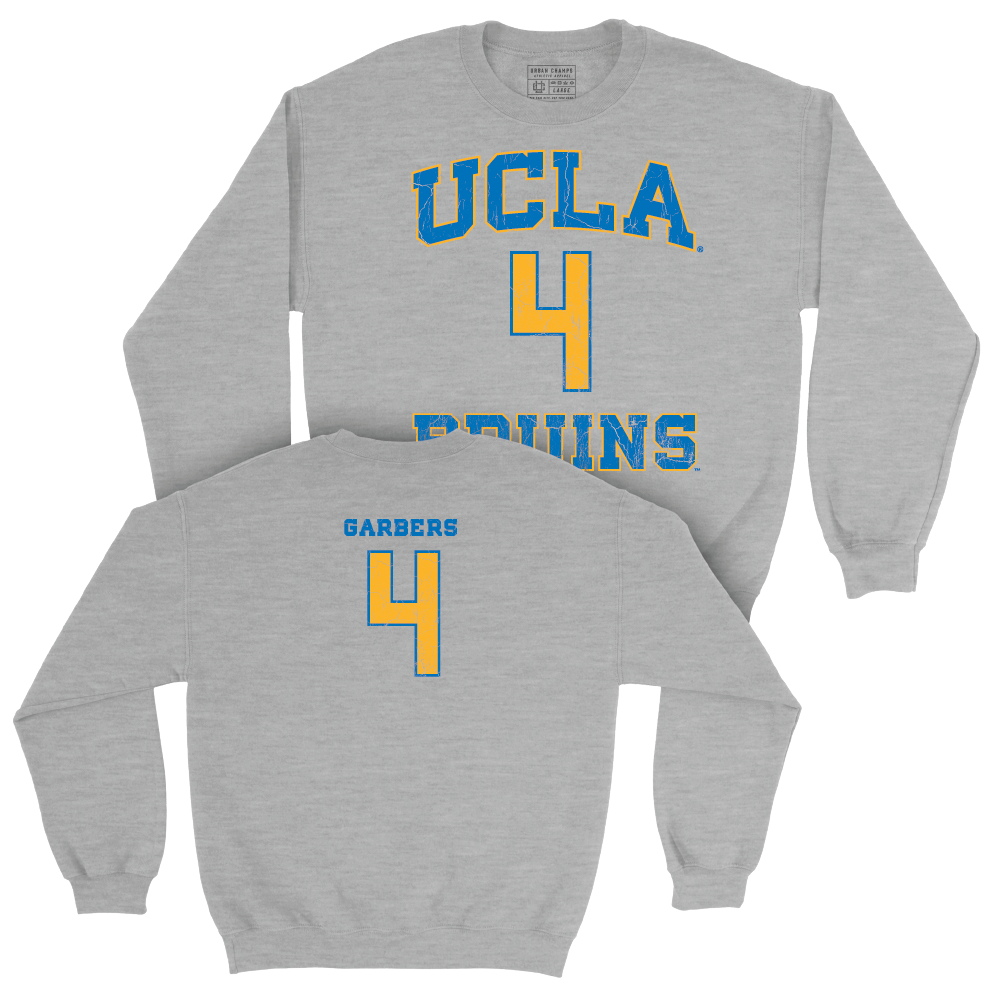 UCLA Football Sport Grey Player Crew  - Ethan Garbers