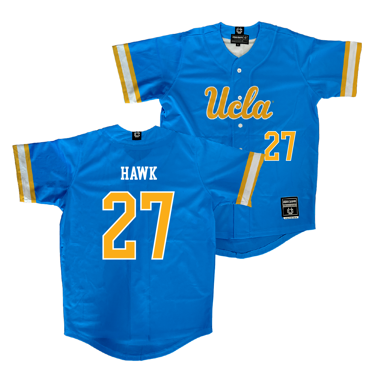 UCLA Baseball Blue Jersey  - Easton Hawk