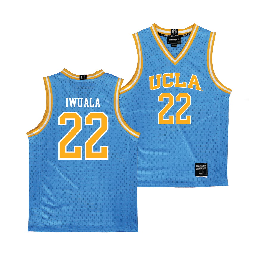 UCLA Women's Basketball Blue Jersey - Christeen Iwuala