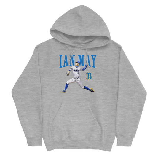 EXCLUSIVE RELEASE: Ian May Illustrated Sport Grey Hoodie