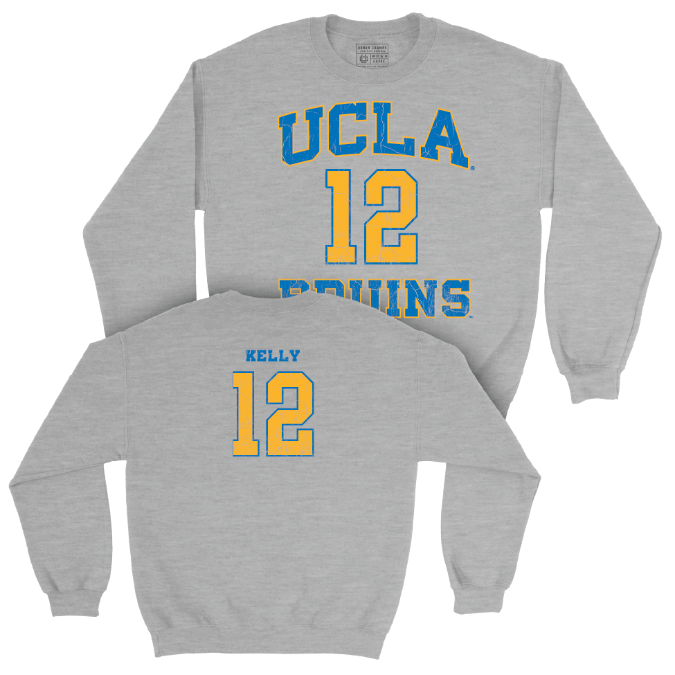 UCLA Men's Volleyball Sport Grey Player Crew  - Sean Kelly