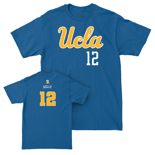 UCLA Men's Volleyball Blue Script Tee  - Sean Kelly