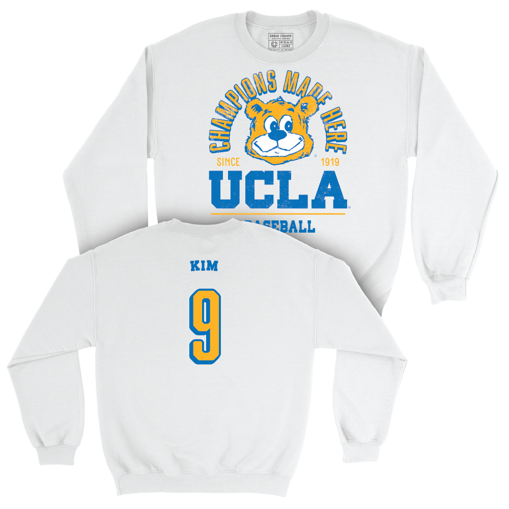 UCLA Baseball White Arch Crew  - Cameron Kim