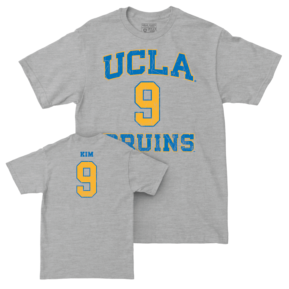 UCLA Baseball Sport Grey Player Tee  - Cameron Kim