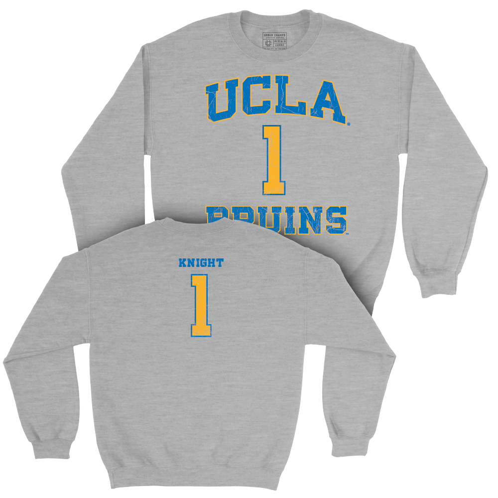 UCLA Men's Volleyball Sport Grey Player Crew  - Alex Knight