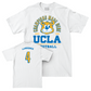 UCLA Football White Arch Comfort Colors Tee  - Key Lawrence