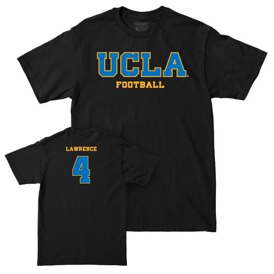 UCLA Football Black Wordmark Tee  - Key Lawrence