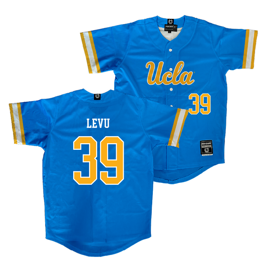 UCLA Baseball Blue Jersey   - Mulivai Levu