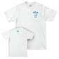 UCLA Women's Golf White Smiley Joe Comfort Colors Tee  - Tiffany Le