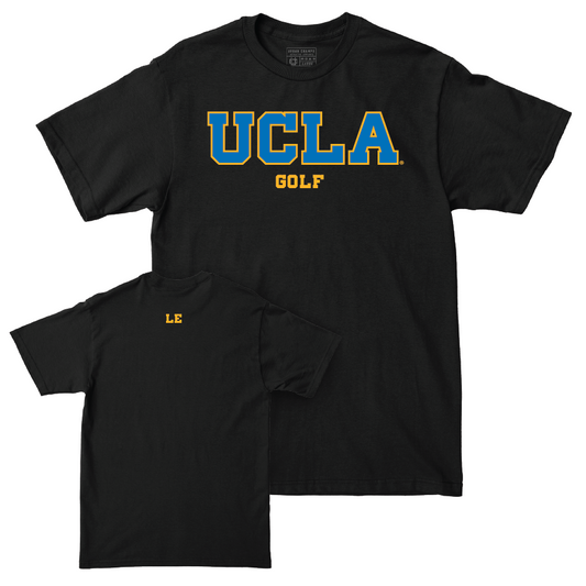 UCLA Women's Golf Black Wordmark Tee  - Tiffany Le
