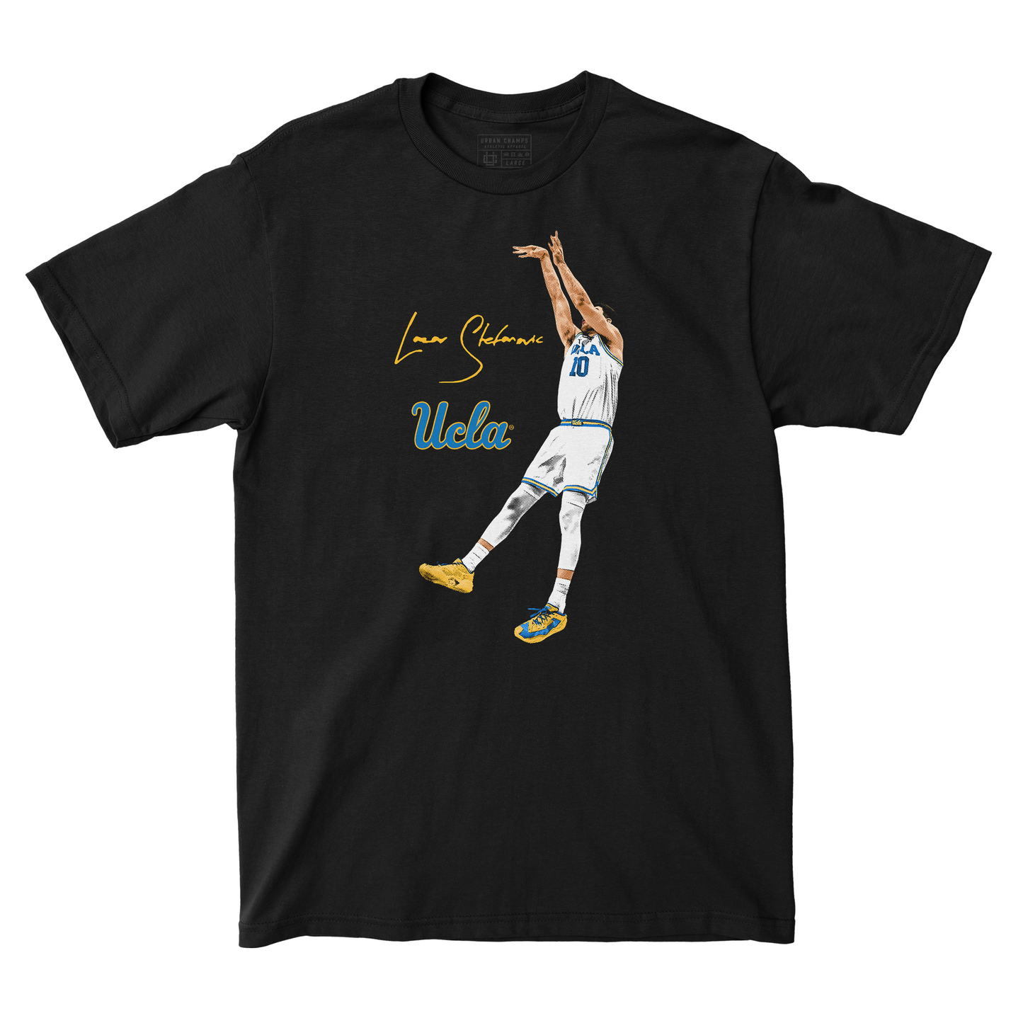 EXCLUSIVE RELEASE: Lazar Stefanovic Portrait Black Tee