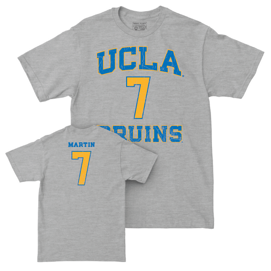 UCLA Baseball Sport Grey Player Tee  - Roman Martin