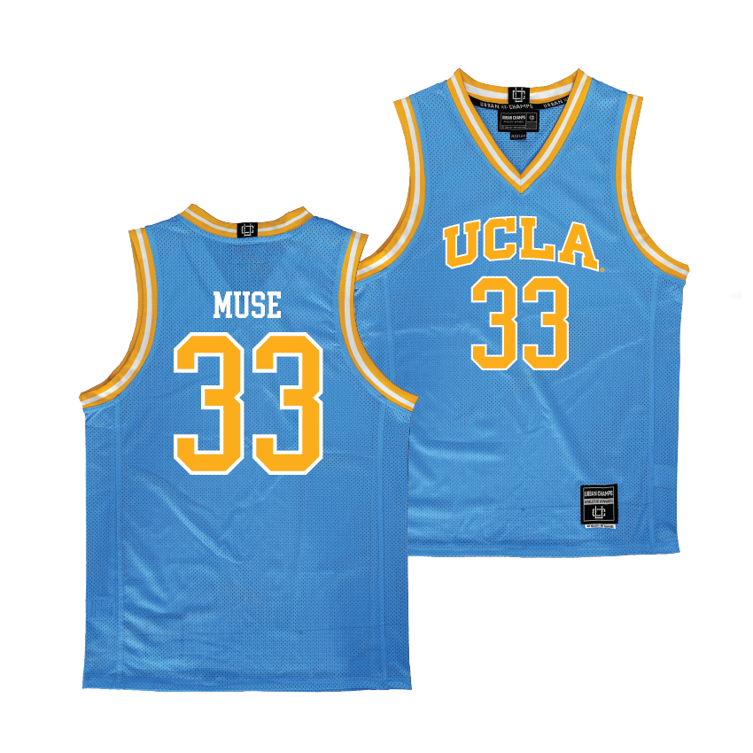 UCLA Women's Basketball Blue Jersey - Amanda Muse