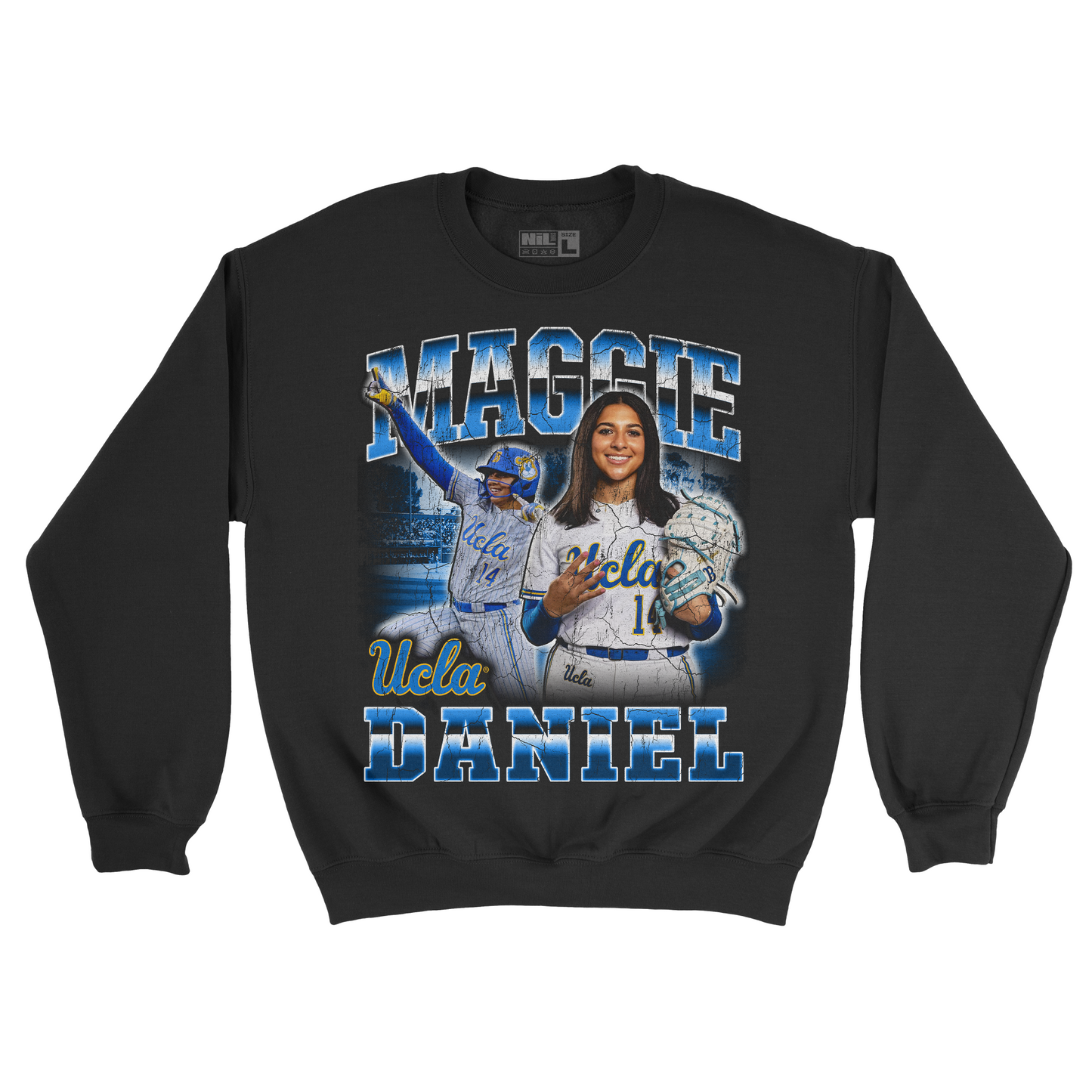 EXCLUSIVE RELEASE: Maggie Daniel 90's Graphic Black Crew